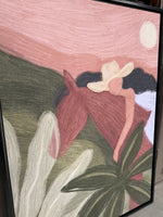 Horse Sunset - Moderne Wanddecoratie |Wandkleed