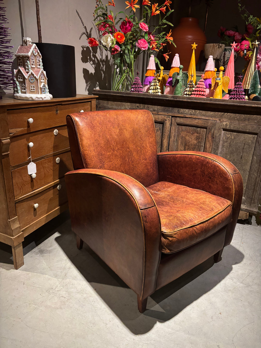 Schapenleren Wagenwiel Fauteuil
