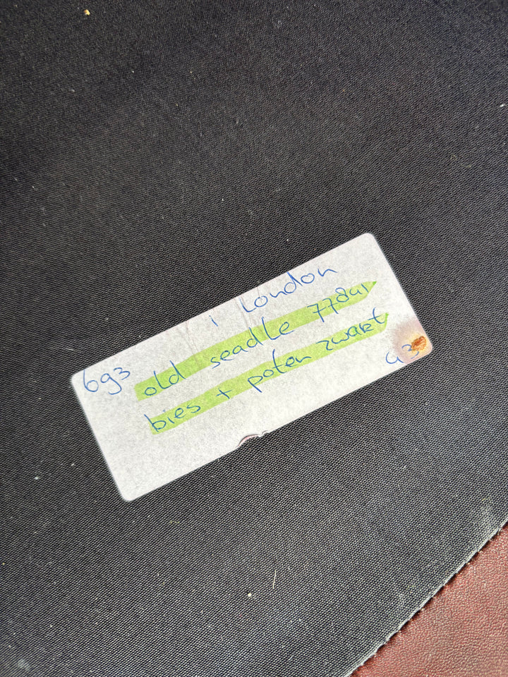 Lounge Atelier Fauteuils met Hocker Old Saddle Leer