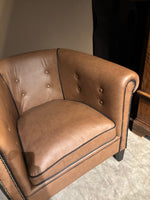 Leren Clubfauteuil Stijlvol