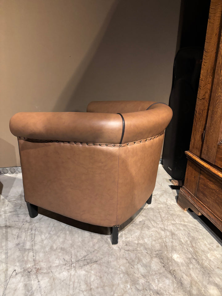 Leren Clubfauteuil Stijlvol