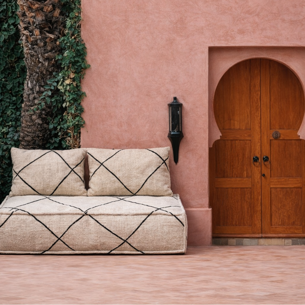 Berber Kussenset – Lounge Comfort voor Binnen & Buiten
