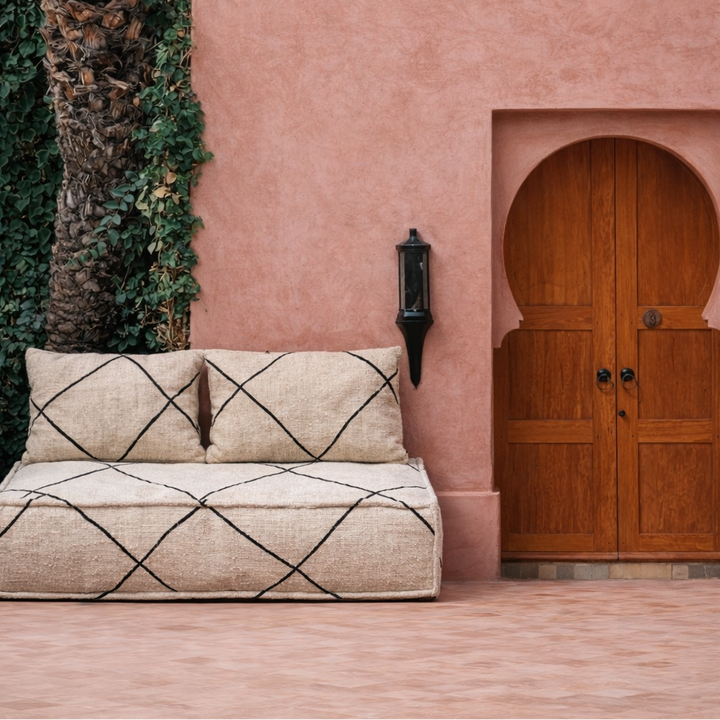 Berber Kussenset – Lounge Comfort voor Binnen & Buiten