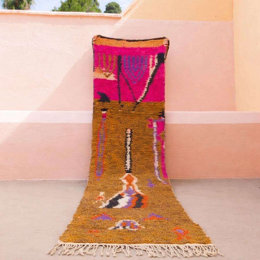 Marokkaanse berber vloerkleed / runner
