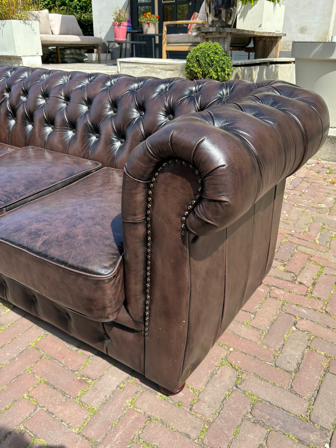 Chesterfield Bank en Fauteuil
