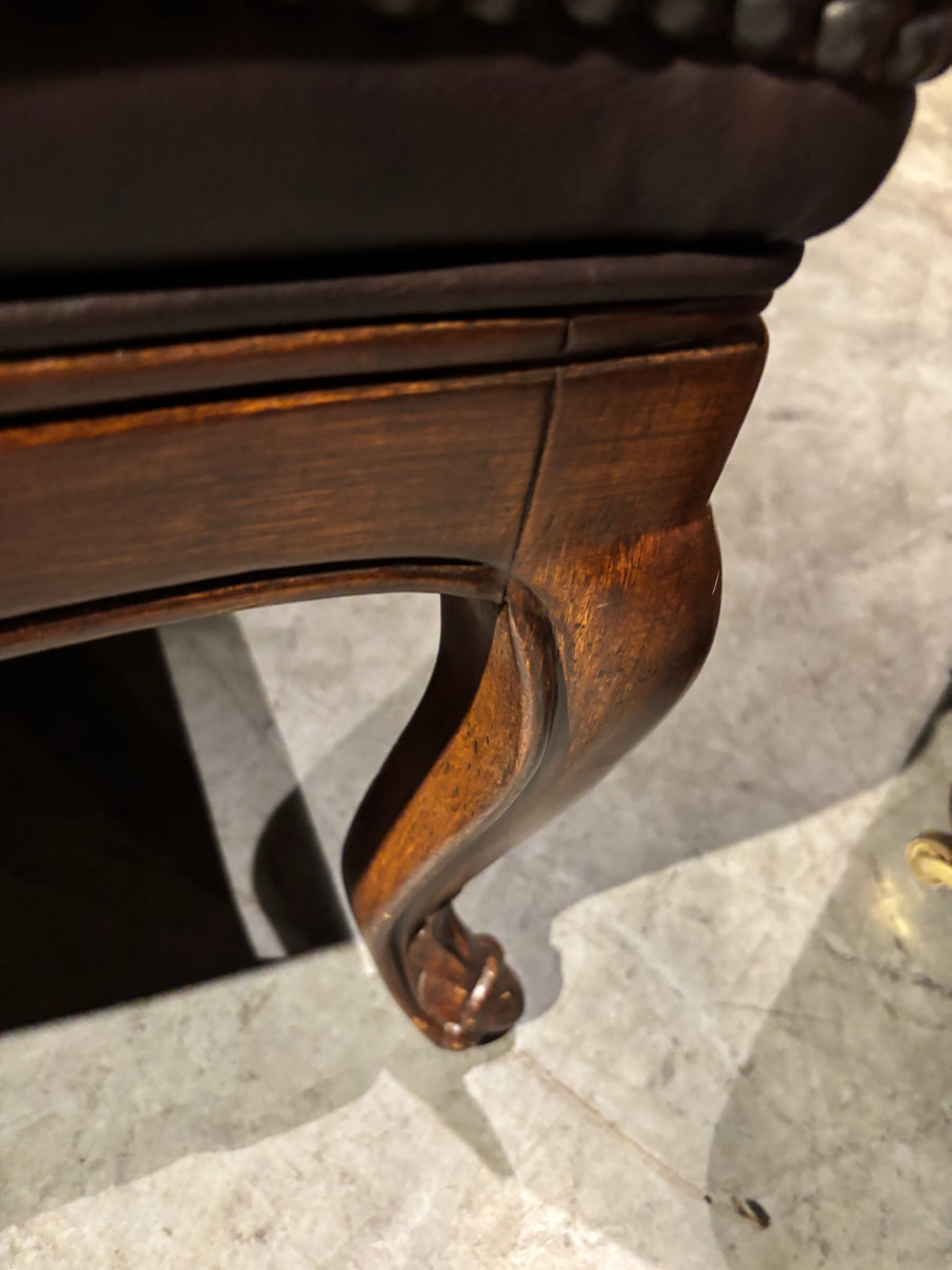 Klassieke Chesterfield- Fauteuil -Bureaustoel