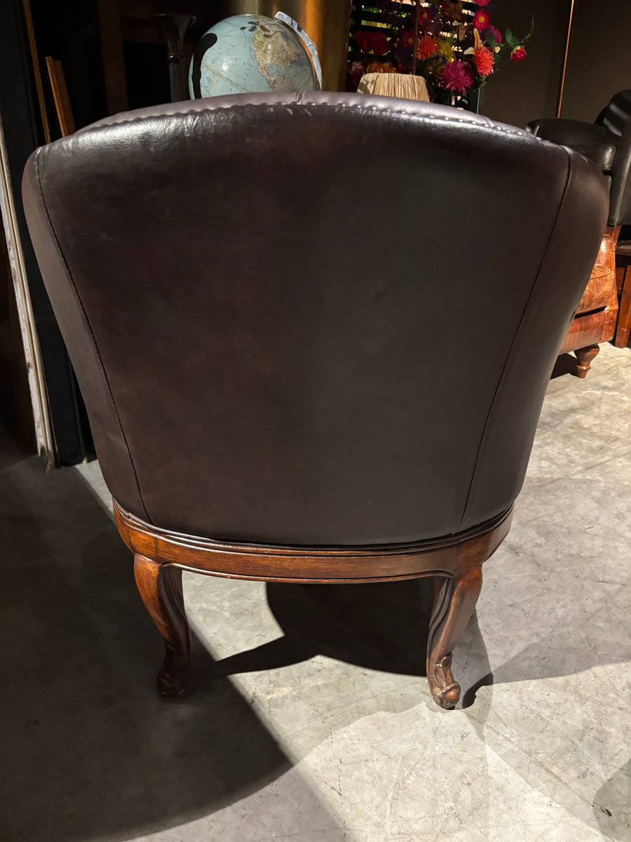Klassieke Chesterfield- Fauteuil -Bureaustoel