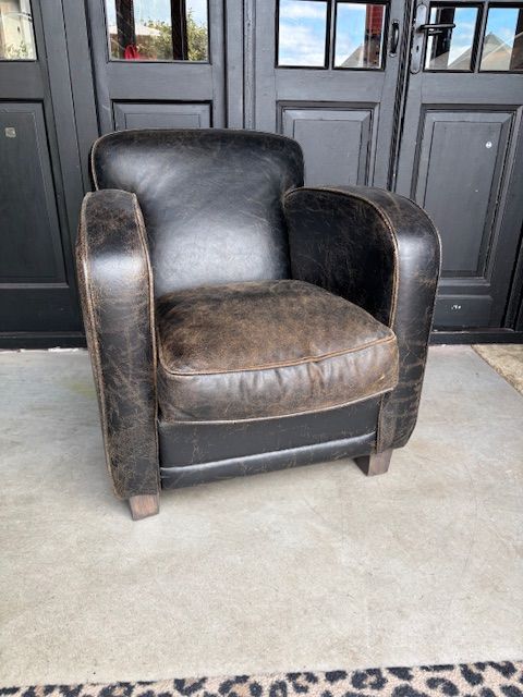 2 Vintage Generfde Fauteuils Rofra