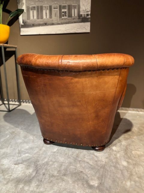 Orgineel gelabeld Ralph Lauren Chesterfield Fauteuil