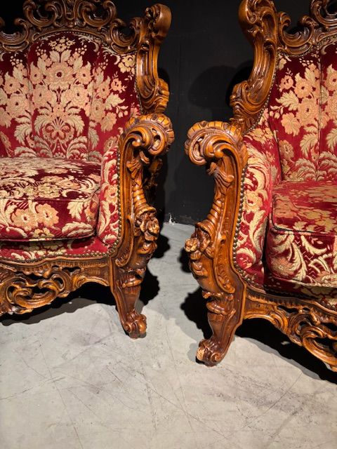 2 Barok fauteuils