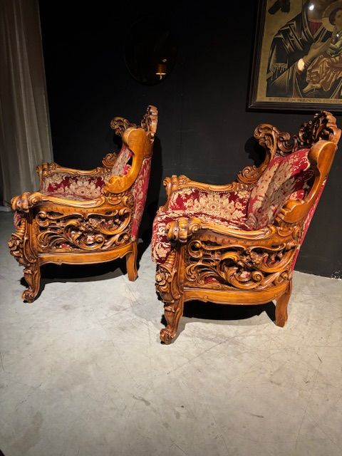 2 Barok fauteuils