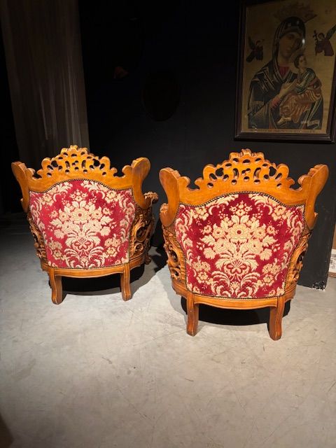 2 Barok fauteuils