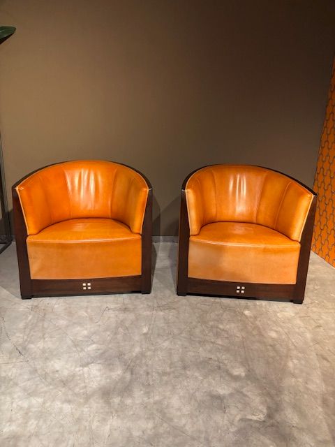 2 Schuitema Morris Art Deco Fauteuils
