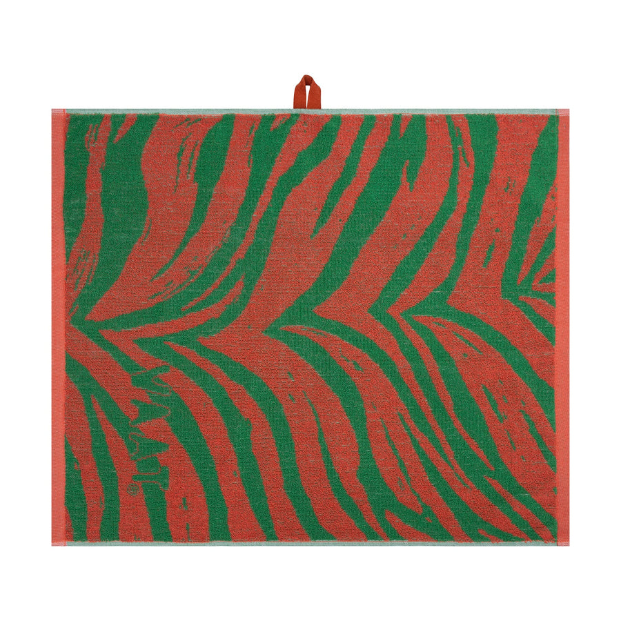 Zebra keukenhanddoeken met ophanglus