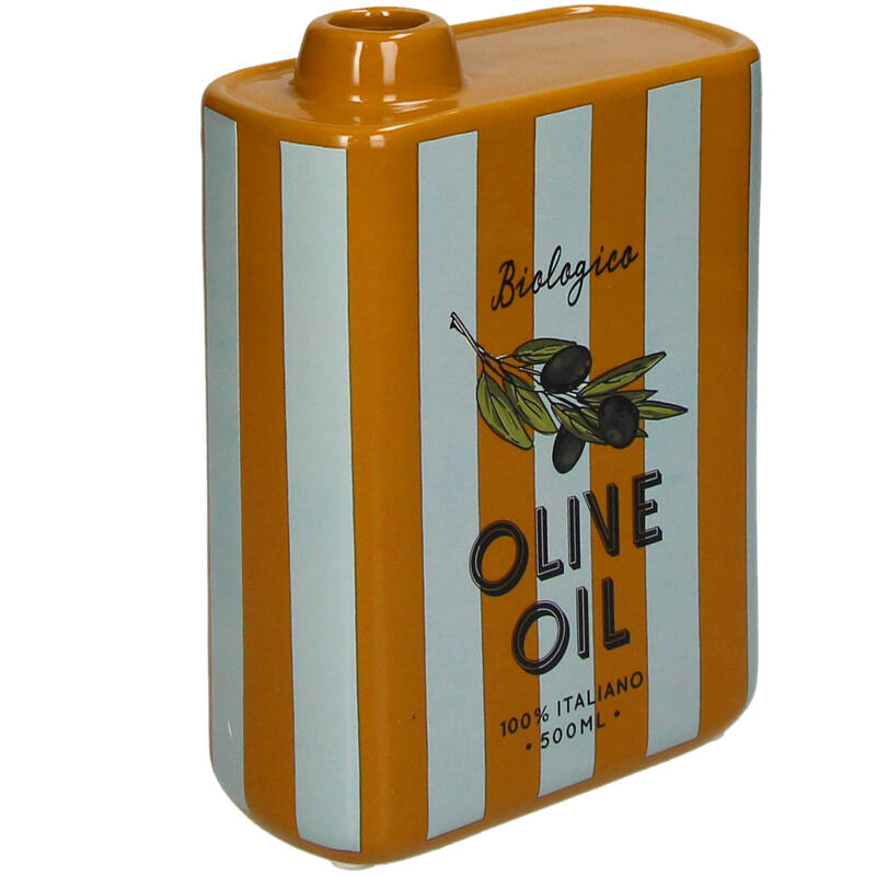 Vaas Olio Italiano – Gestreept Keramiek