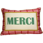 Italiaans Decoratief Kussen Merci – Multicolor Katoen