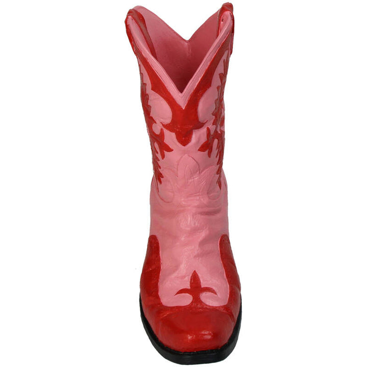 Decoratieve Vaas Cowboylaars – Multicolor Polyresin
