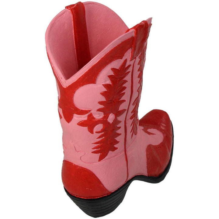 Decoratieve Vaas Cowboylaars – Multicolor Polyresin