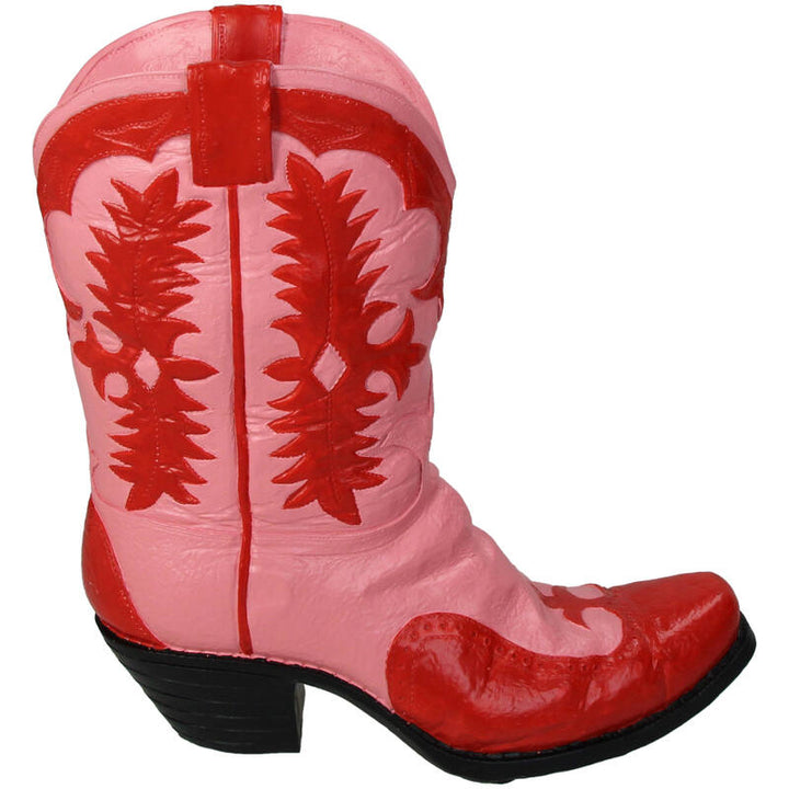Decoratieve Vaas Cowboylaars – Multicolor Polyresin