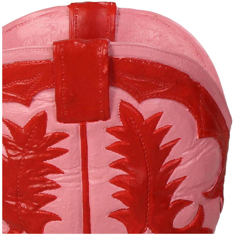 Decoratieve Vaas Cowboylaars – Multicolor Polyresin