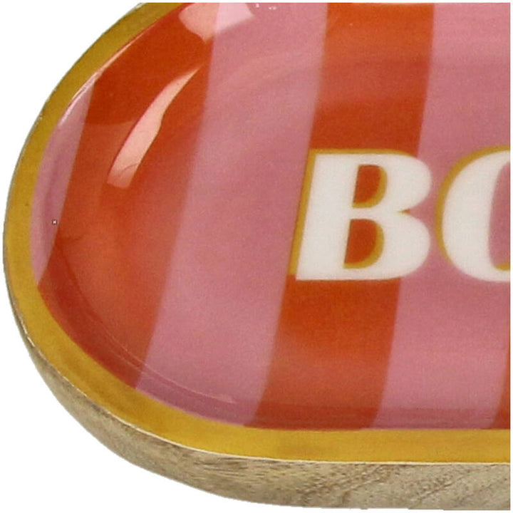 Italiaanse Mangohouten Serveerschaal „Buon Appetito” – Multi