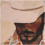 Cowboy Schilderij op Canvas 80x120 cm – Wanddecoratie