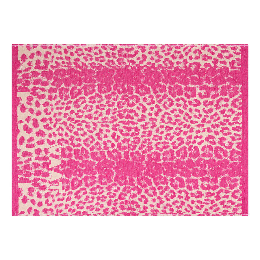 Cadeaudoos met roze luipaard doeken