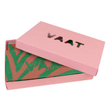 Cadeauset Theedoek & Handdoek Zebra koraal/groen – VAAT
