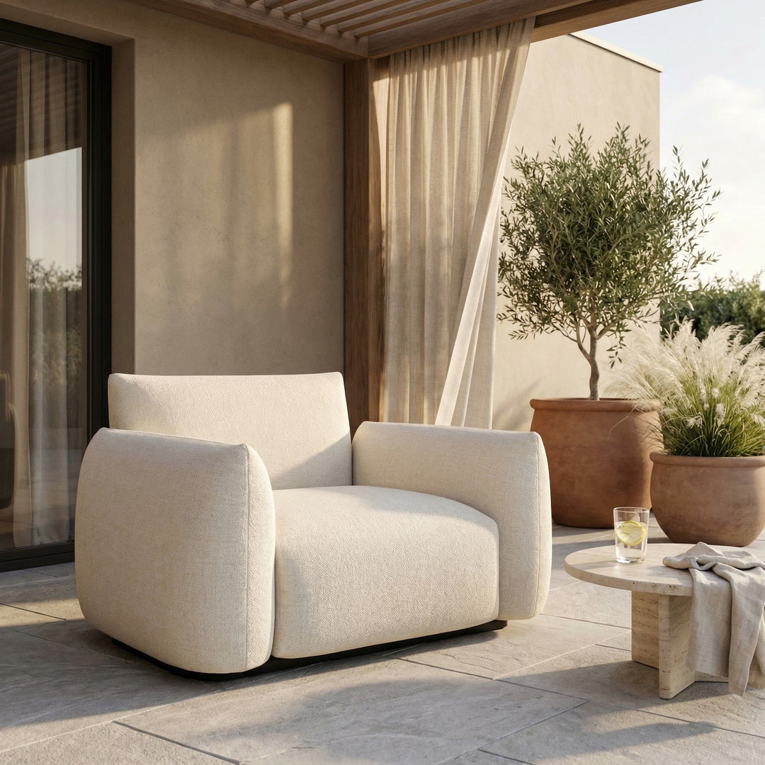 Richmond Outdoor Lounge Stoel Dawson Beige Alpine