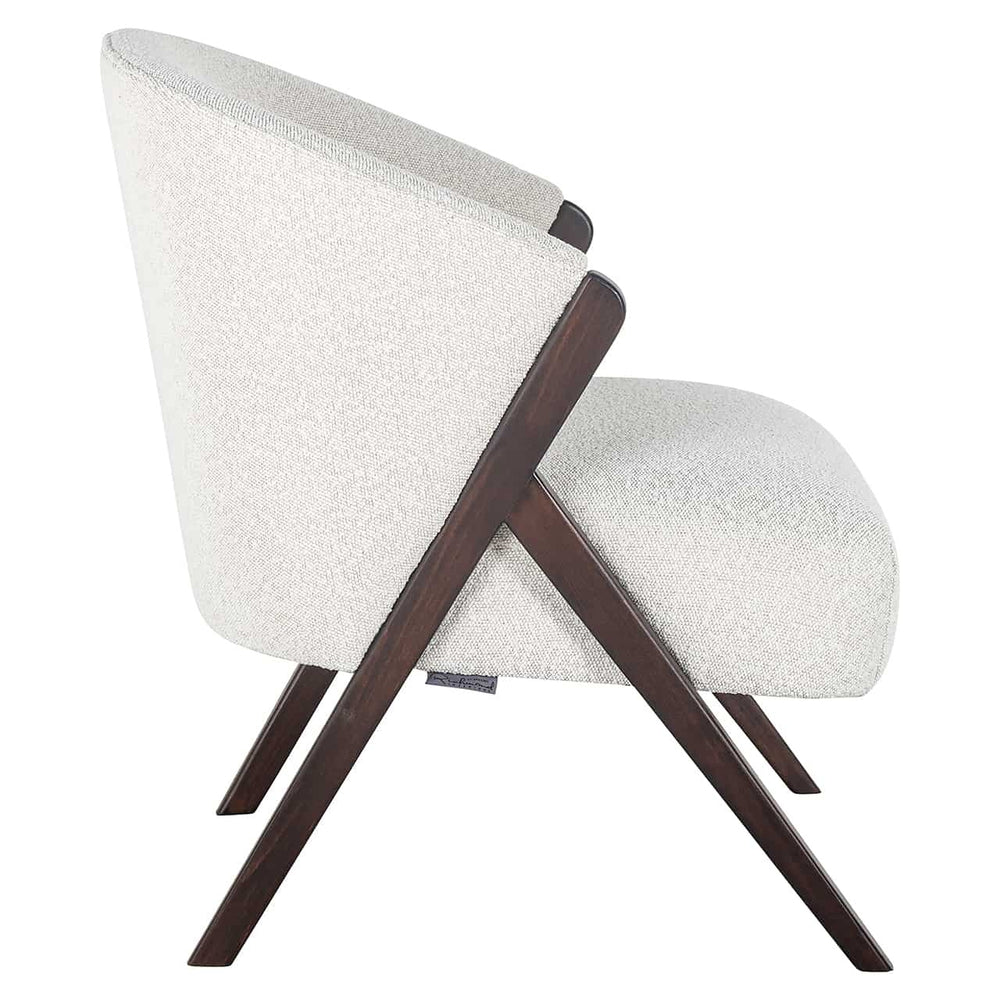 Richmond Fauteuil Mia Bouclé Wit - afbeelding 2