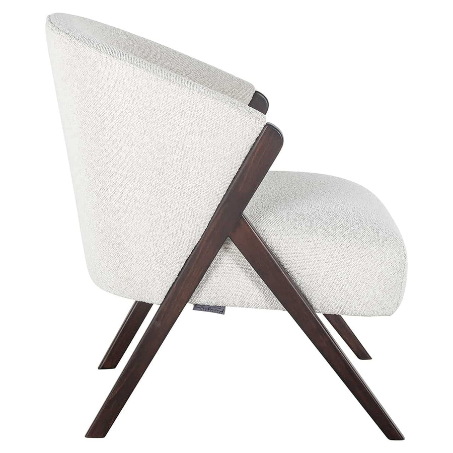 Richmond Fauteuil Mia Bouclé Wit - afbeelding 2