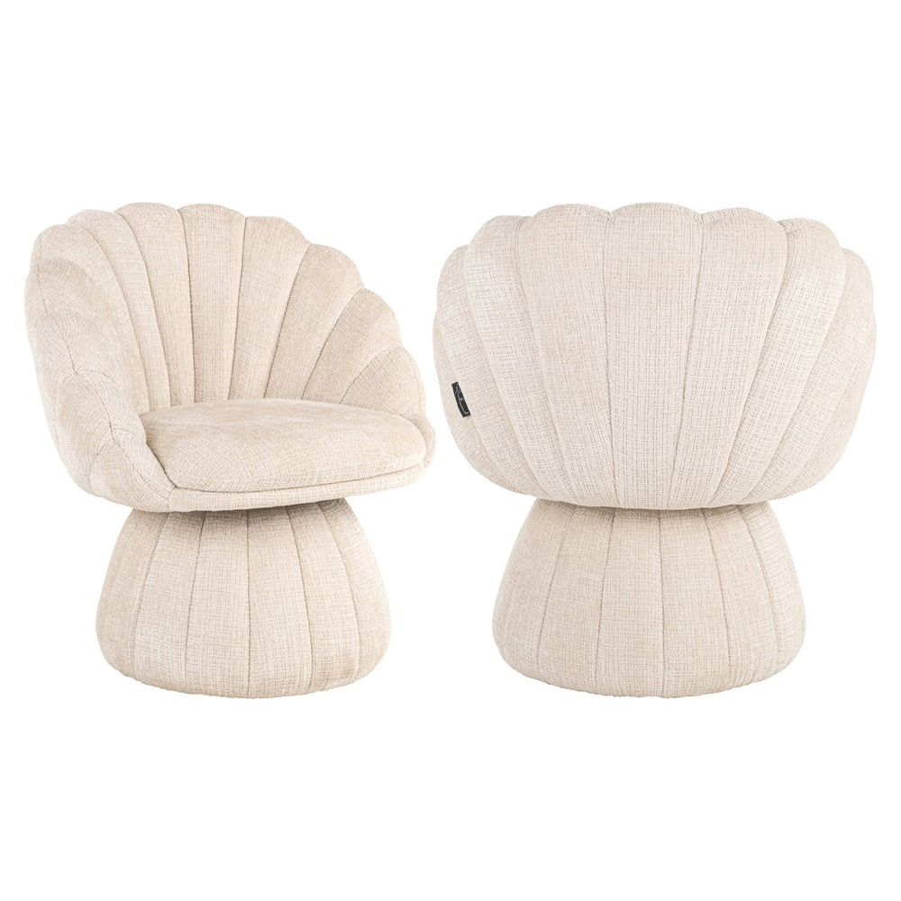 Richmond Fauteuil Blossom Beige Chenille - afbeelding 2