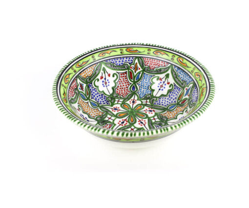 Tunesisch Servies – Handgemaakte Saladeschaal 30cm