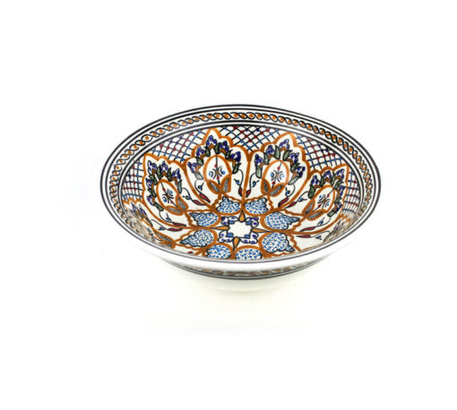 Tunesisch Servies – Handgemaakte Saladeschaal 30cm