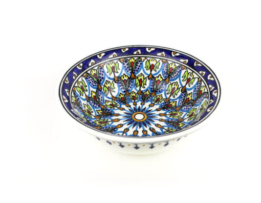 Tunesisch Servies – Handgemaakte Saladeschaal 30cm