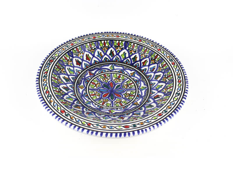 Tunesische kleurrijke servies Schalen 35 cm