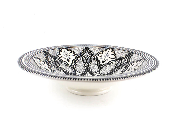 Tunesisch Servies – Handgemaakte Schaal op Voet 30cm