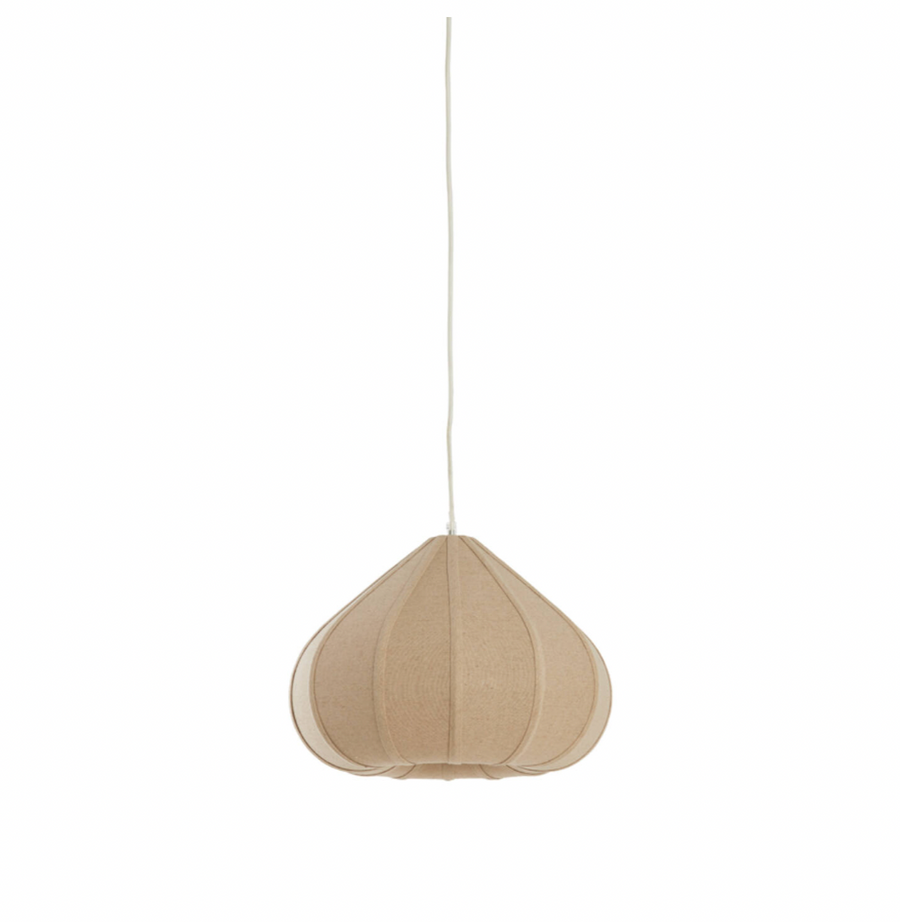 Hanglamp ZUBEDA linnen naturel