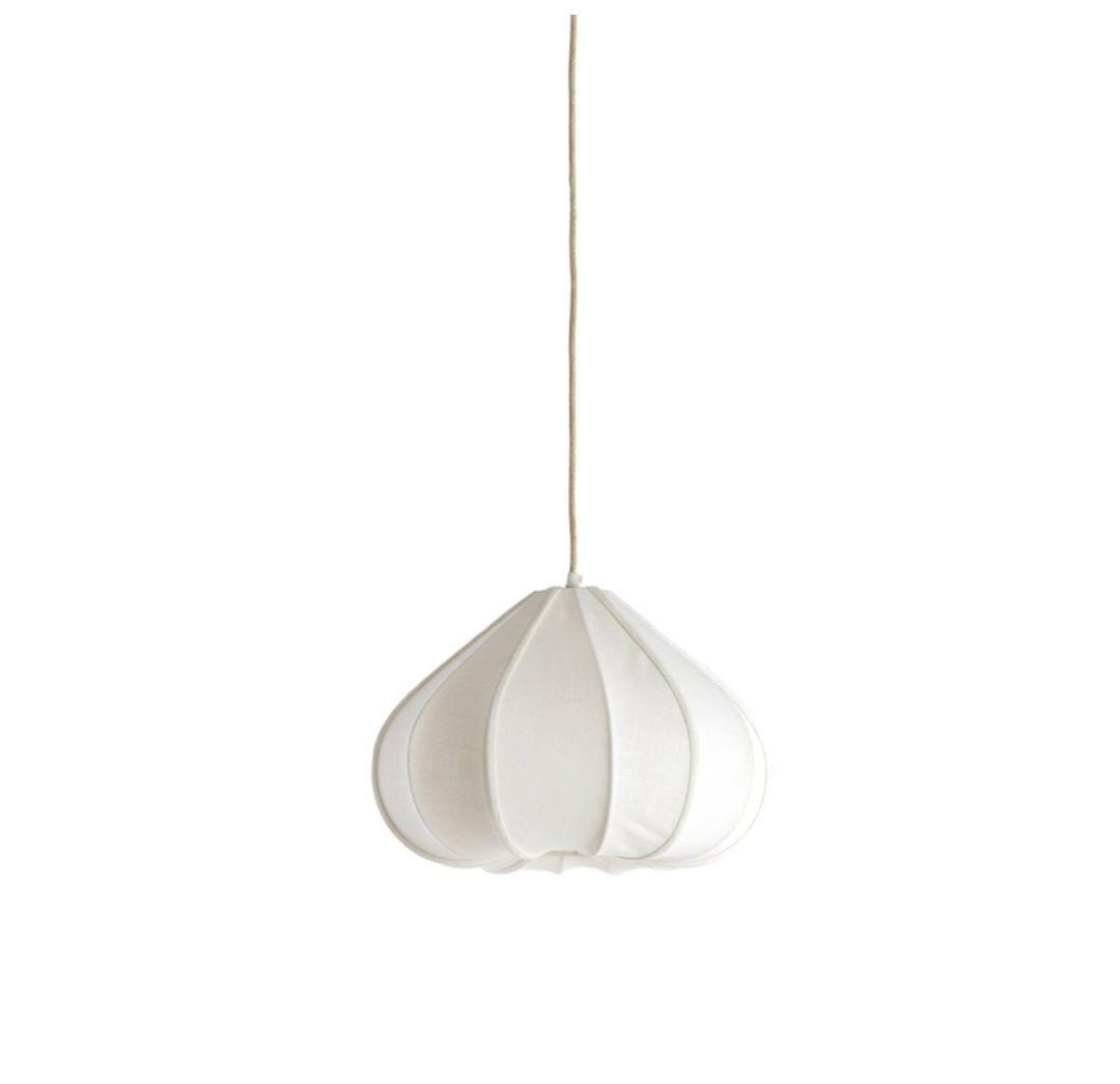 Light en Living Hanglamp ZUBEDA crème wit