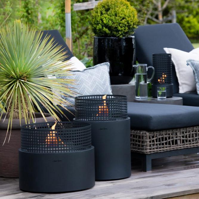 Tenderflame Plettenberg terras haard sfeerfoto