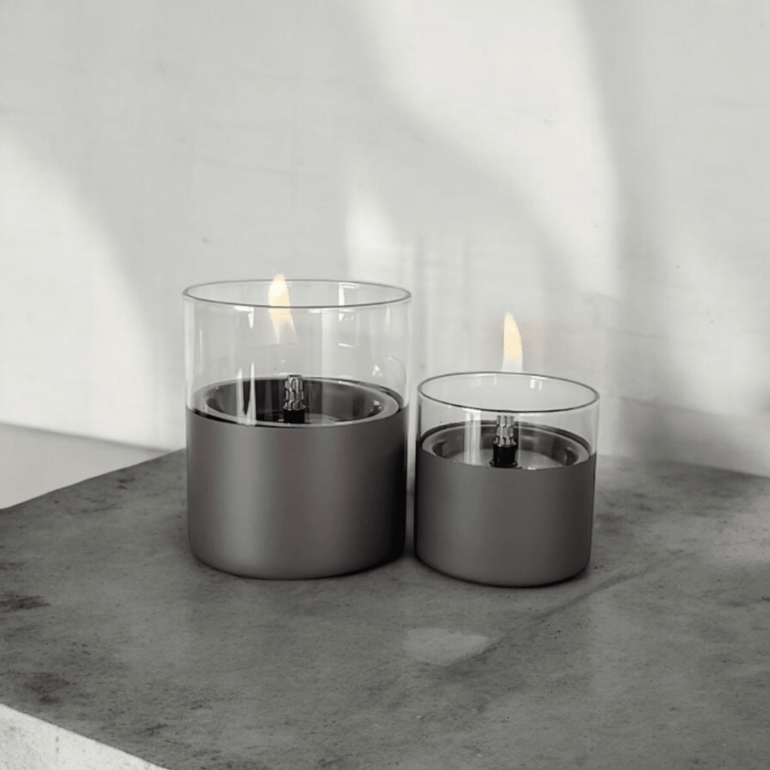 Tenderflame Lilly Duo Pack Gun Metal sfeer
