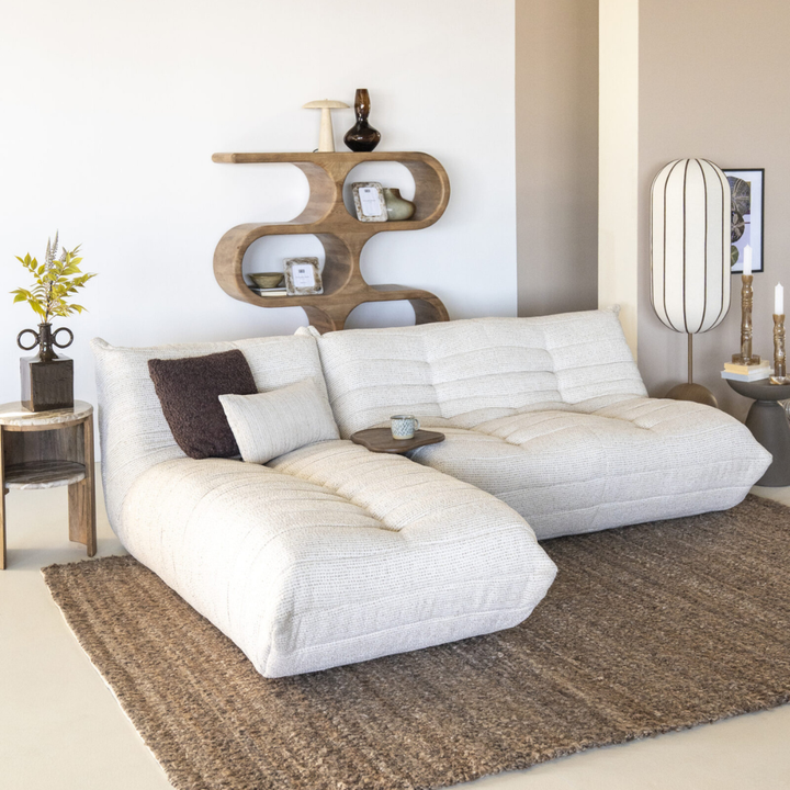 Rosa Modulaire Bank Crème | Design Elementenbank