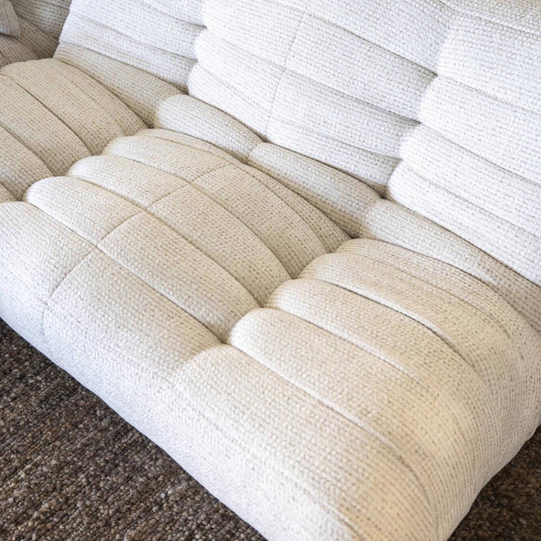 Rosa Modulaire Bank Crème | Design Elementenbank