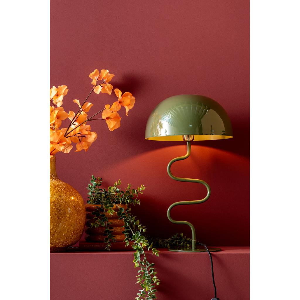Tafellamp Twist Groen – Moderne Designlamp