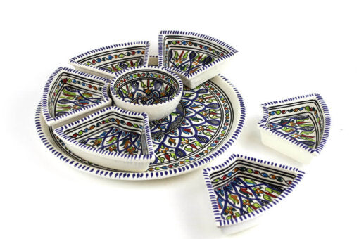 Tapas Set Rond XL – Stijlvolle Tapasschaal | Modern Design & Hoogwaardig Keramiek