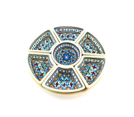 Tapas Set Rond XL – Stijlvolle Tapasschaal | Modern Design & Hoogwaardig Keramiek