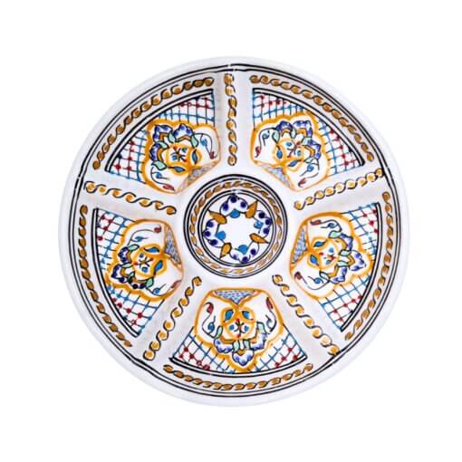 Tunesische Tapasschaal – Handgemaakt Aardewerk