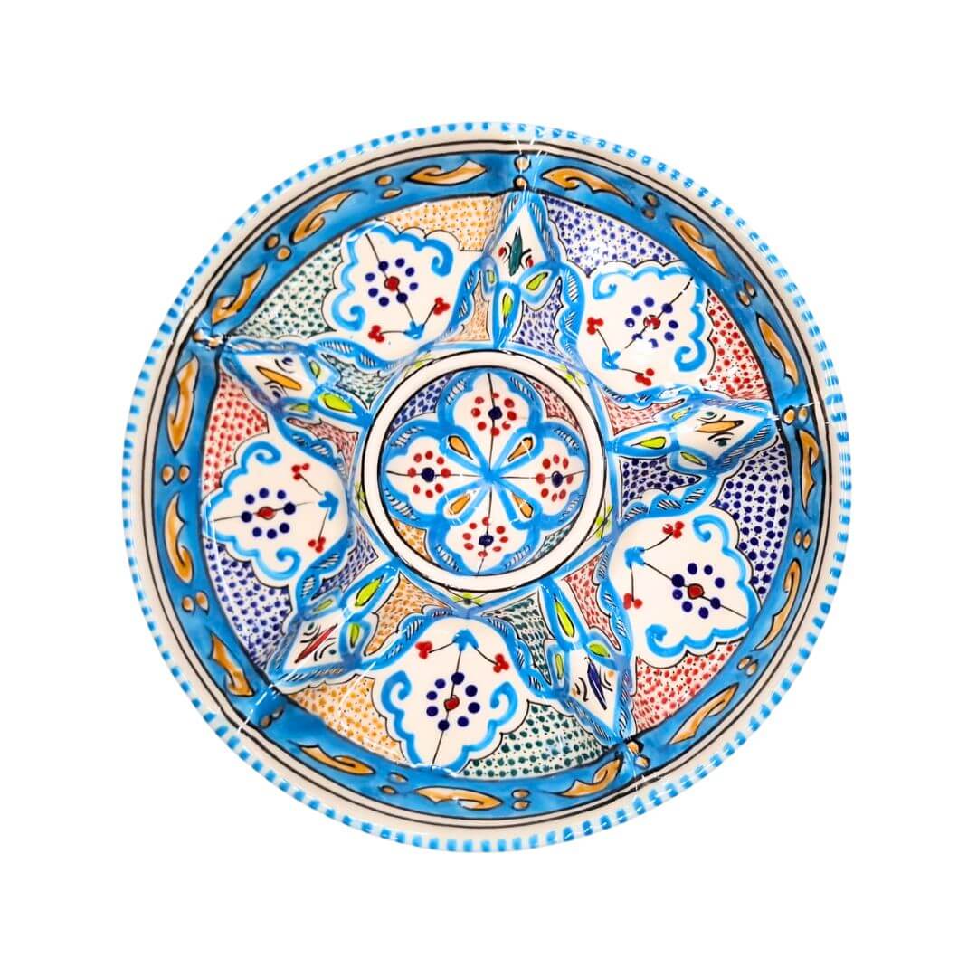 Tunesische Tapasschaal – Handgemaakt Aardewerk