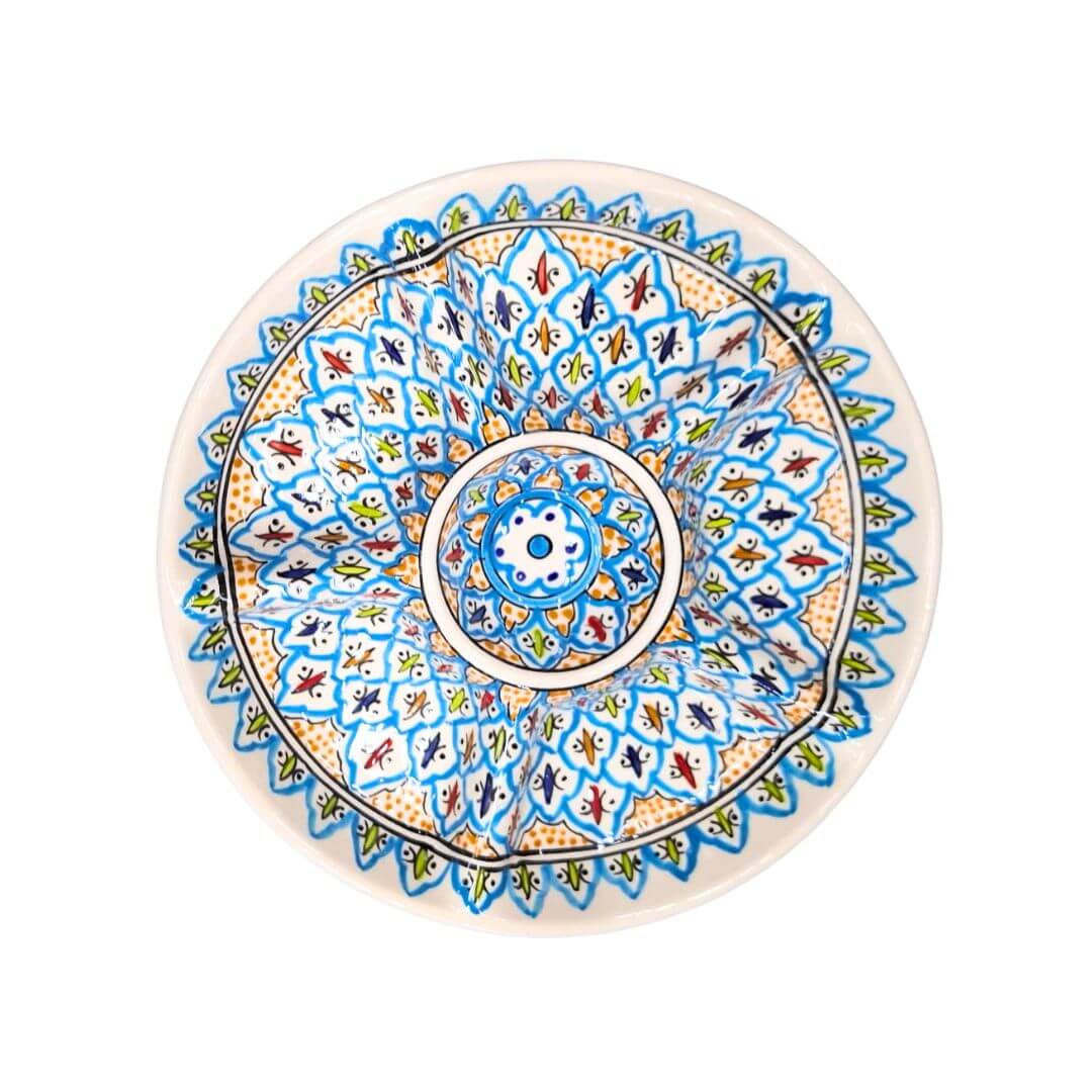 Tunesische Tapasschaal – Handgemaakt Aardewerk