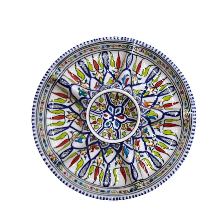 Tunesische Tapasschaal – Handgemaakt Aardewerk